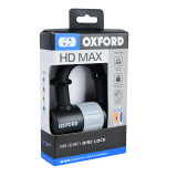 Bloque-disque Oxford HD MAX - Ø14mm noir - homologué Sold Secure Gold