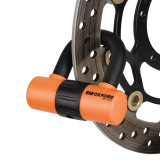 Bloque-disque Oxford HD MAX - Ø14mm orange - homologué Sold Secure Gold