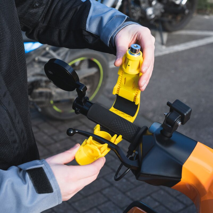 Antivol alarme Oxford LeverLock LK302 | Oxmoto