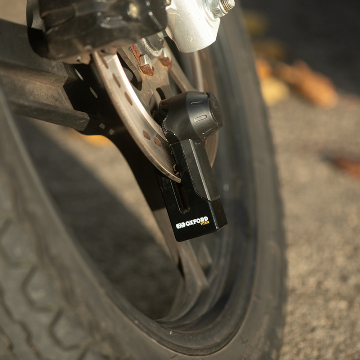 Bloque-disque Oxford Titan ø10mm - noir | Oxmoto
