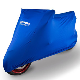 Housse de protection intérieur Oxford Protex Stretch bleu - moto / scooter