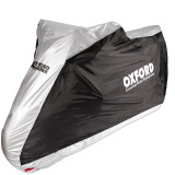 Housse de protection intérieur / extérieur Oxford Aquatex noir/argent - moto / scooter