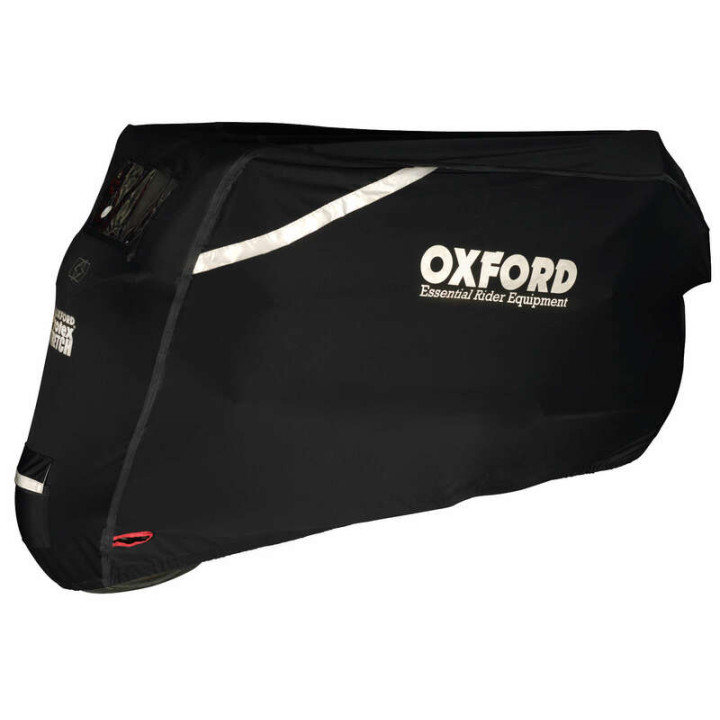 Housse de protection extérieur Oxford Protex Stretch noir - moto / scooter