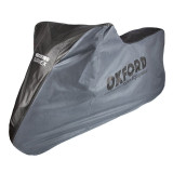 Housse de protection intérieur Oxford Dormex noir/argent - moto / scooter achat en ligne