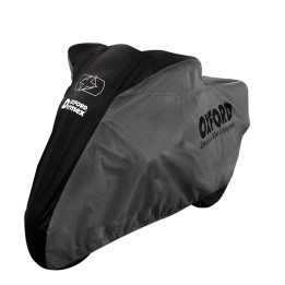 Housse de protection intérieur Oxford Dormex noir/argent - moto / scooter vente en ligne