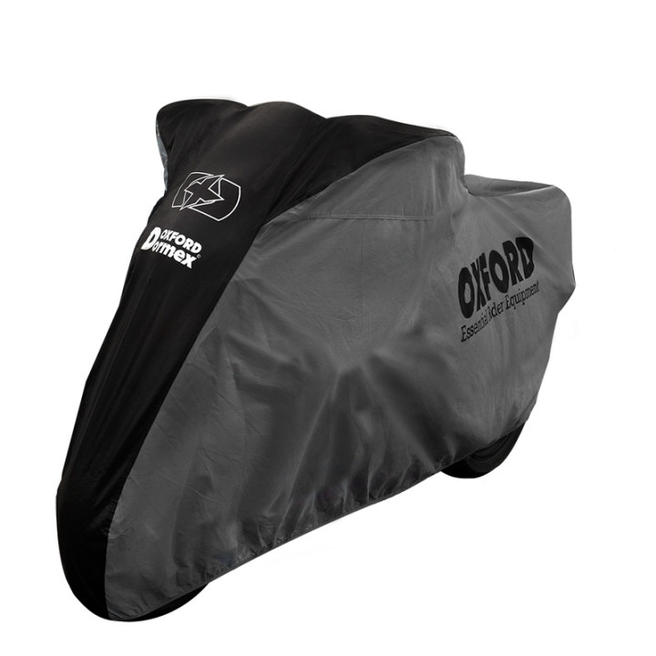 Housse de protection intérieur Oxford Dormex noir/argent - moto / scooter vente en ligne
