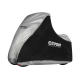Housse de protection intérieur / extérieur Oxford Aquatex noir/argent - scooter - MP3/3roues