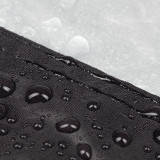 Housse de protection intérieur / extérieur Oxford Aquatex noir/argent - scooter - avec Top case et bulle haute