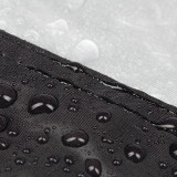 Housse de protection intérieur / extérieur Oxford Aquatex noir/argent - scooter - avec bulle haute