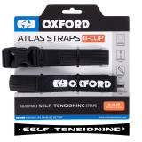 Sangle B Clip Oxford Atlas 26mm x 2.0M noir (paire) | Oxmoto