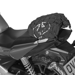 Filet réfléchissant Oxford Cargo Net noir | Oxmoto