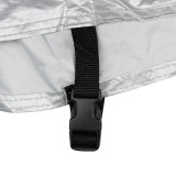 Housse de protection extérieur Oxford Rainex noir/argent - Moto / Scooter avec Top case