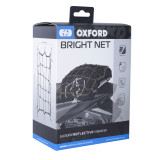 Filet réfléchissant Oxford Cargo Net noir | Oxmoto