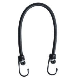 Tendeur Oxford TUV/GS Bungee 10mm x 750mm noir | Oxmoto