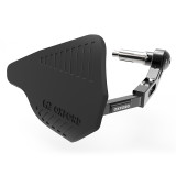 Protège-mains Oxford avec protège-levier aluminium - noir