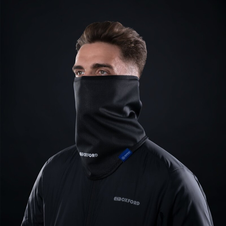 Tour de cou Oxford Advance Storm - noir | Oxmoto