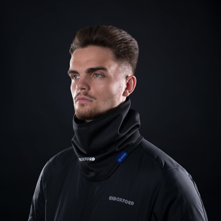 Tour de cou Oxford Advance Storm - noir | Oxmoto
