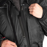 Combinaison de pluie Oxford noir taille | Oxmoto