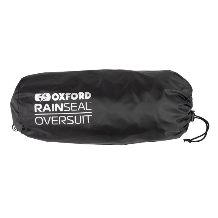 Combinaison de pluie Oxford noir taille | Oxmoto