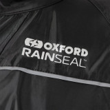 Veste de pluie Oxford Rainseal noir taille | Oxmoto
