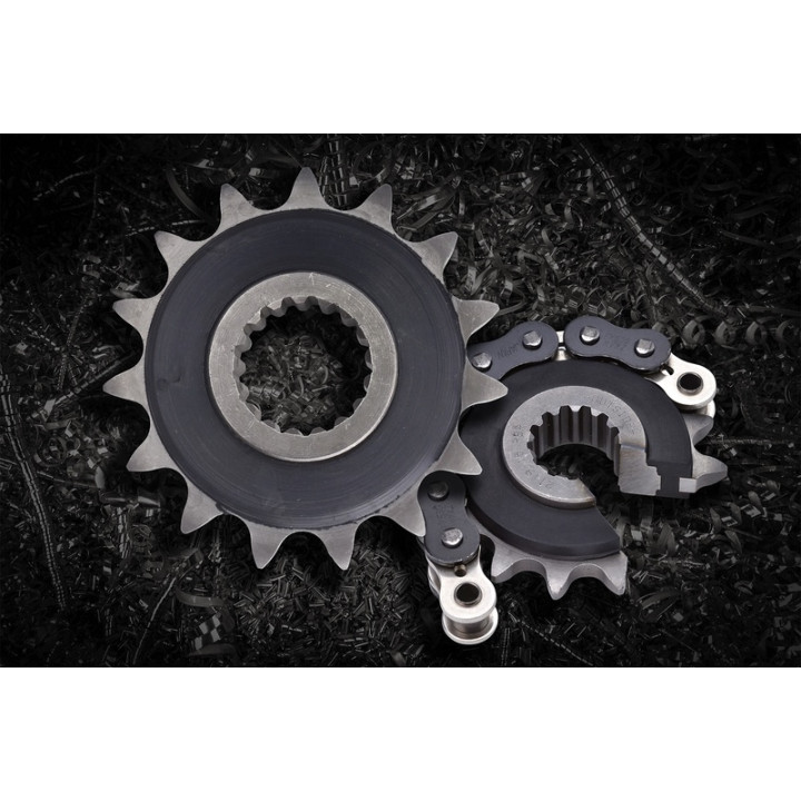 Pignon PBR acier anti-bruit - 525 2147G 17 18NC | Oxmoto