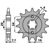 Pignon PBR acier standard - 520 2247 14 18NC | Oxmoto
