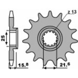 Pignon PBR acier standard - 525 2093 14 18NC | Oxmoto
