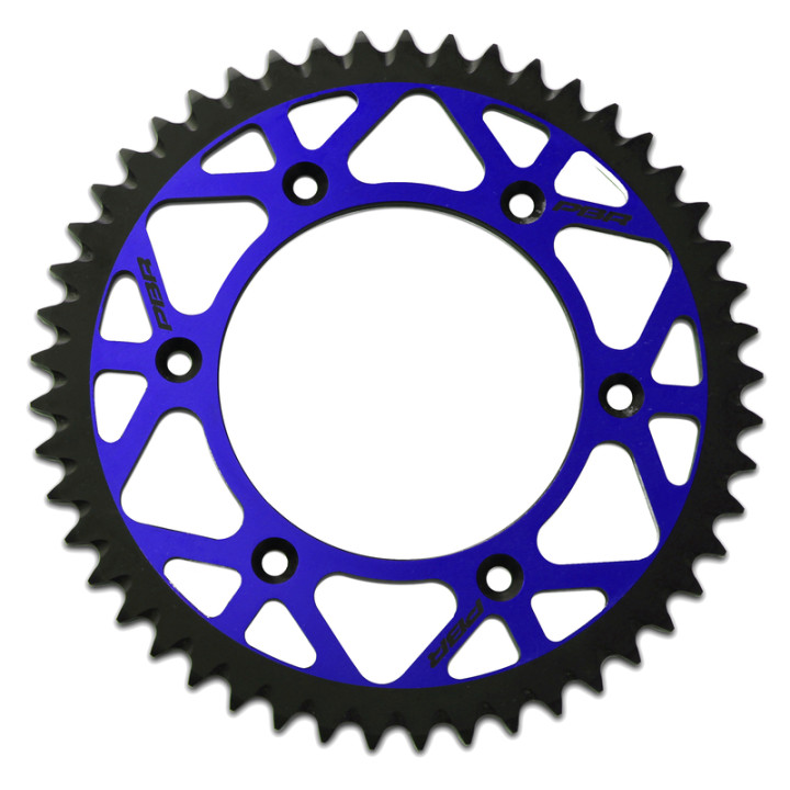 Couronne PBR alu Twin color - 520 270 48 TC4 | Oxmoto