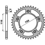 Couronne PBR acier standard - 520 4329 42 C45 | Oxmoto