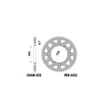 Couronne PBR alu standard - 420 4453 60 L | Oxmoto