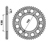 Couronne PBR acier standard - 530 713 46 C45 | Oxmoto