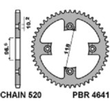 Couronne PBR acier standard - 520 4641 42 C45 | Oxmoto