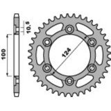Couronne PBR acier standard - 520 1027 48 C45 | Oxmoto
