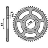 Couronne PBR acier standard - 525 828 44 C45 | Oxmoto