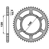 Couronne PBR acier standard - 520 475 45 C45 | Oxmoto