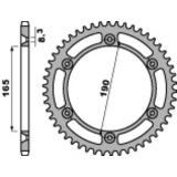 Couronne PBR acier standard - 520 896 45 C45 | Oxmoto