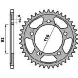 Couronne PBR acier standard - 530 4542 41 C45 | Oxmoto
