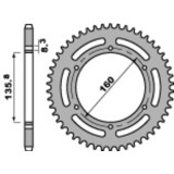 Couronne PBR acier standard - 520 3552 43 C45 | Oxmoto