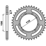 Couronne PBR Acier Standard - 420 4391 52 F | Oxmoto