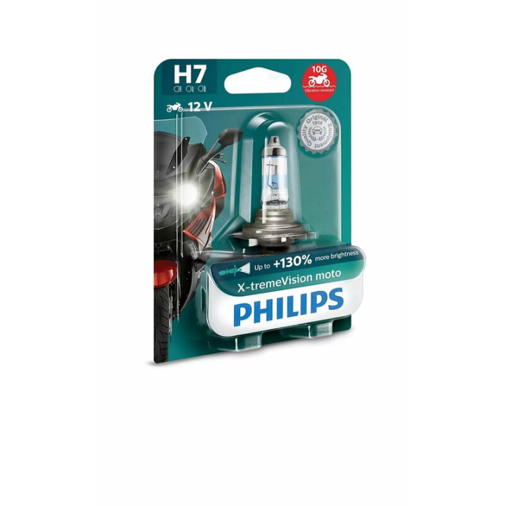 Ampoule PHILIPS H7 X-TremeVision 12V/55W - x1 | Oxmoto