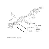 Pompe à eau Polini 170.2040 | Oxmoto