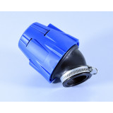Air Box Bleu Petit 90° Ø32mm Polini | Oxmoto