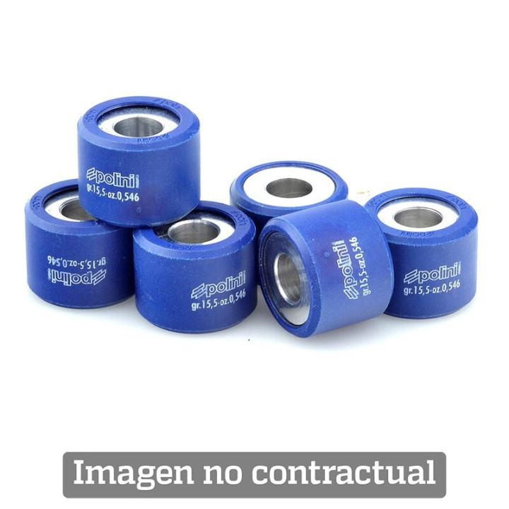 Jeu de galets Polini 25x17mm 15gr | Oxmoto