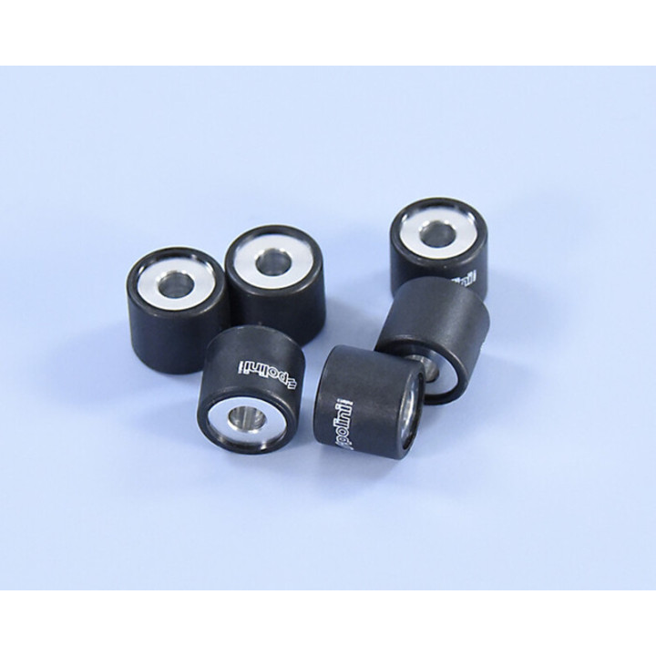 Jeu de galets Polini 19x17mm 7,2gr - 6 pièces | Oxmoto