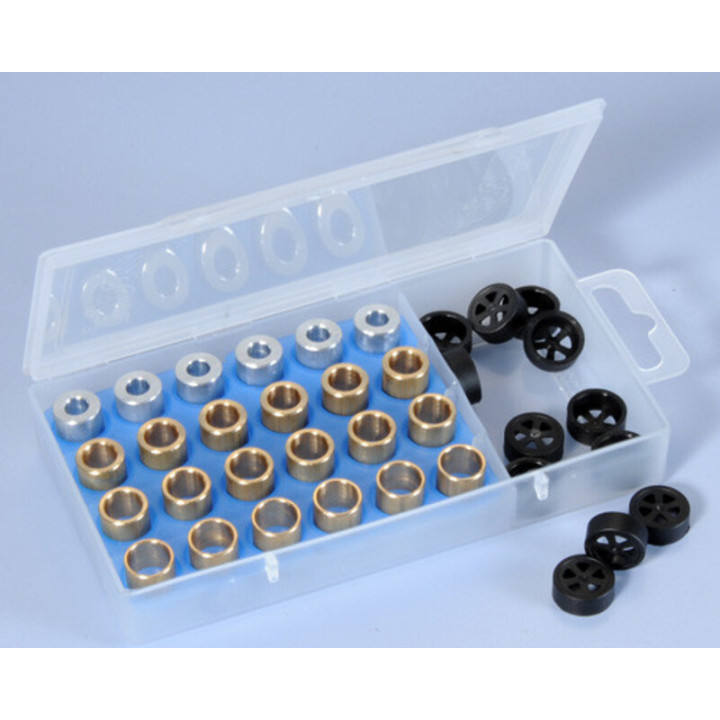 Boîte de galets Polini 15x12mm 3,5-4-4,5-5gr - 24 pièces