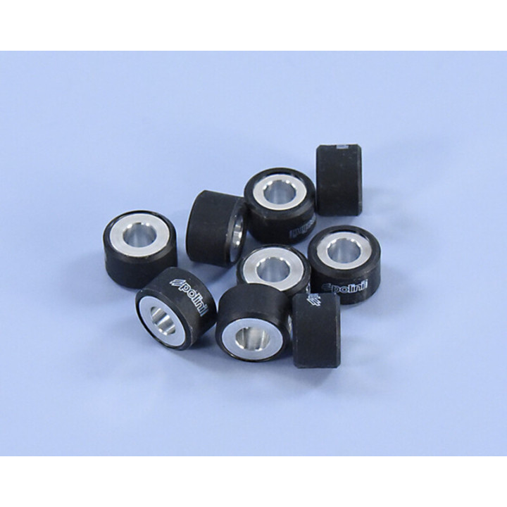 Jeu de galets Polini 19x12mm 7,6gr - 9 pièces | Oxmoto