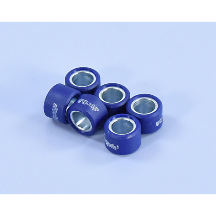 Jeu de galets Polini 19x13mm 10,5gr - 6 pièces | Oxmoto