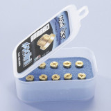 Polini main jet pack. 10 jets, Dell'Orto type, of 6 mm, 180/198 (362.0008)