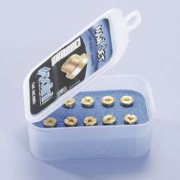 Polini jet pack. 10 jets (Dell'Orto type) of 5 mm, size 60 to 78 (360.0003)