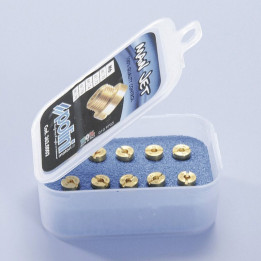 Polini main jet pack. 10 jets (Dell'Orto type) of 6 mm, 80/98 (362.0003)